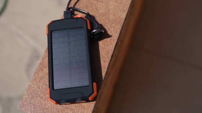 Solar-powered cell phone chargers