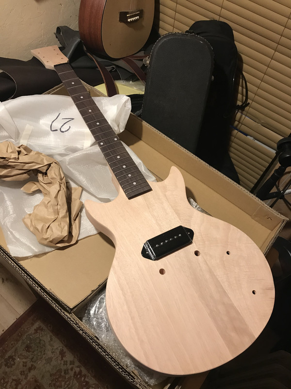 guitar build - Les Paul jr copy A5919F6F-FCA7-49A8-A511-89B92E71BF00