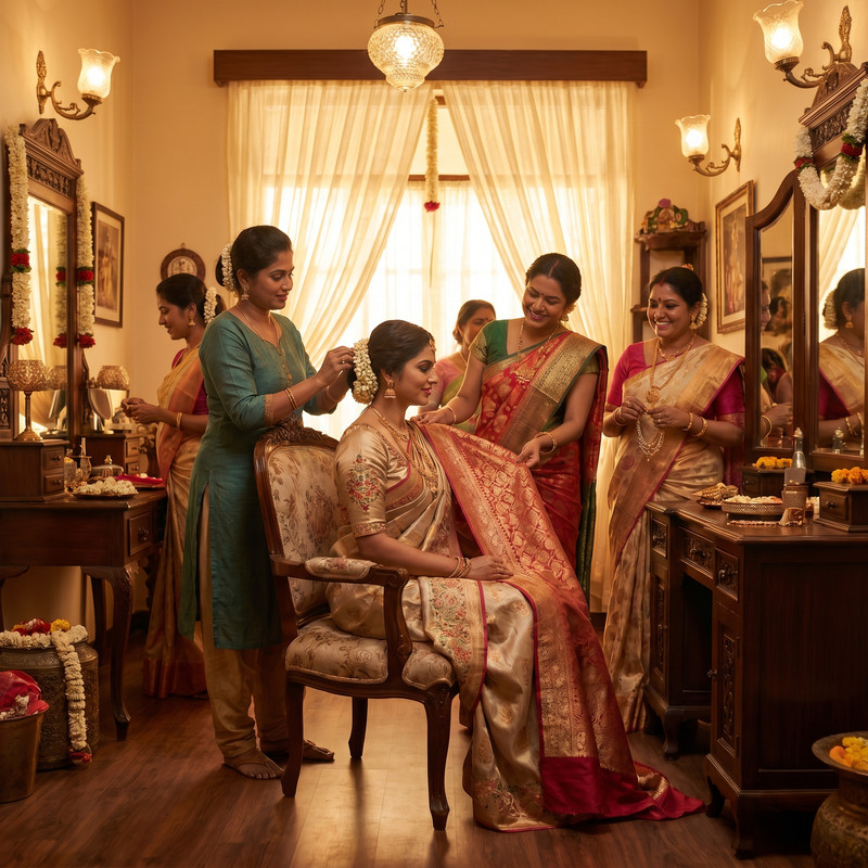 Saree ceremony package service