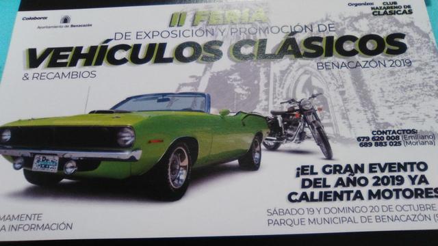 II Feria de vehiculos clasicis BENACAZON 2019 Cd6d3624-5d22-4a62-bd12-2cb6e1b154bd