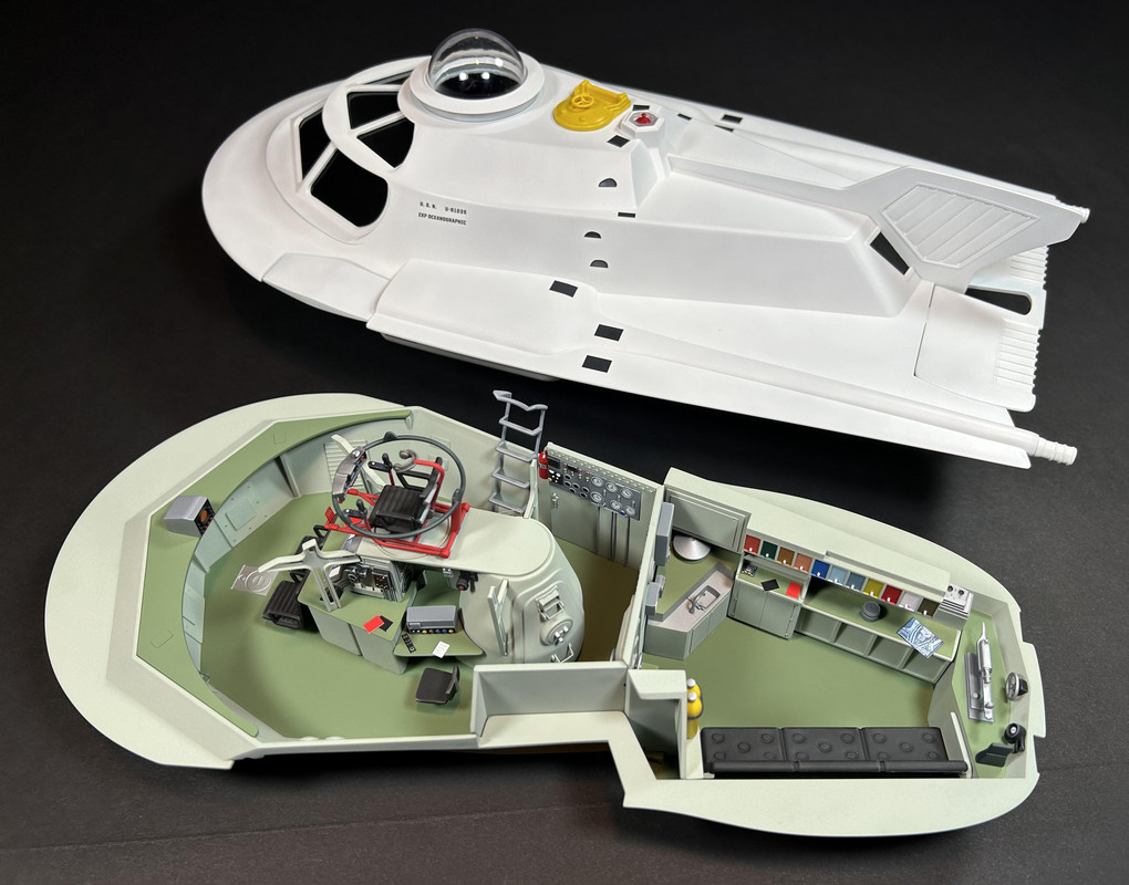 Finished Photos of the Proteus Submarine from Fantastic Voyage