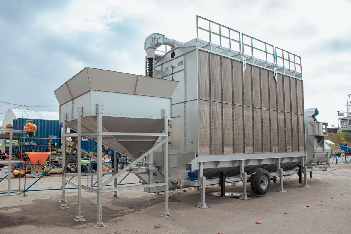 Мобільна зерносушарка модульна