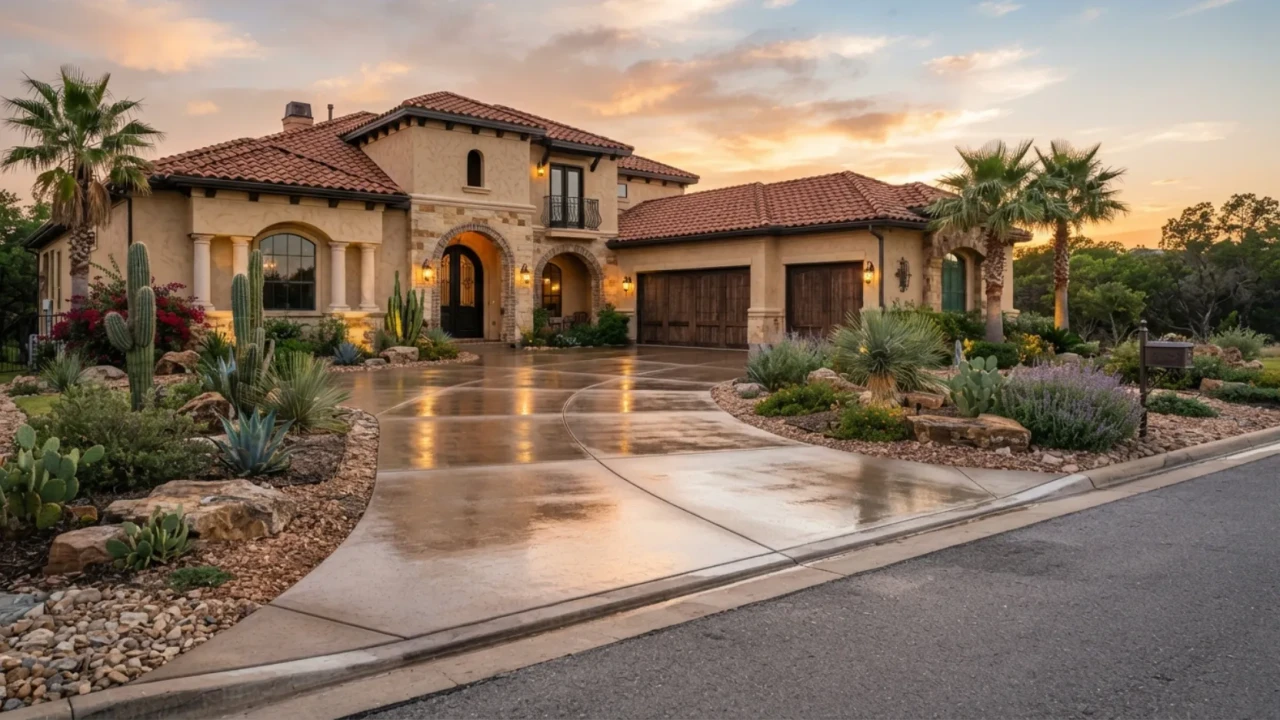 Concrete driveway sealing San Antonio TX