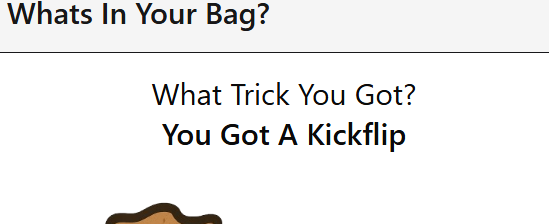 Bag Of Tricks - Selected Trick