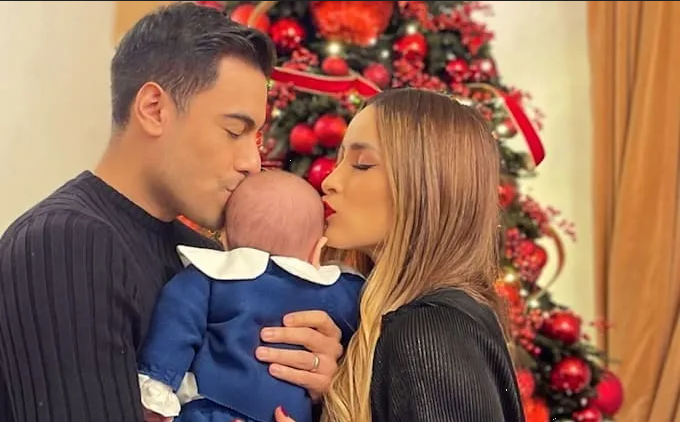 Tras rumores de divorcio, Carlos Rivera y Cynthia Rodríguez comparten foto en familia