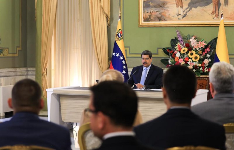 guerra economica - Venezuela y Colombia afianzarán integración con acuerdos de cooperación económica, comercial y productiva Nicolas-maduro