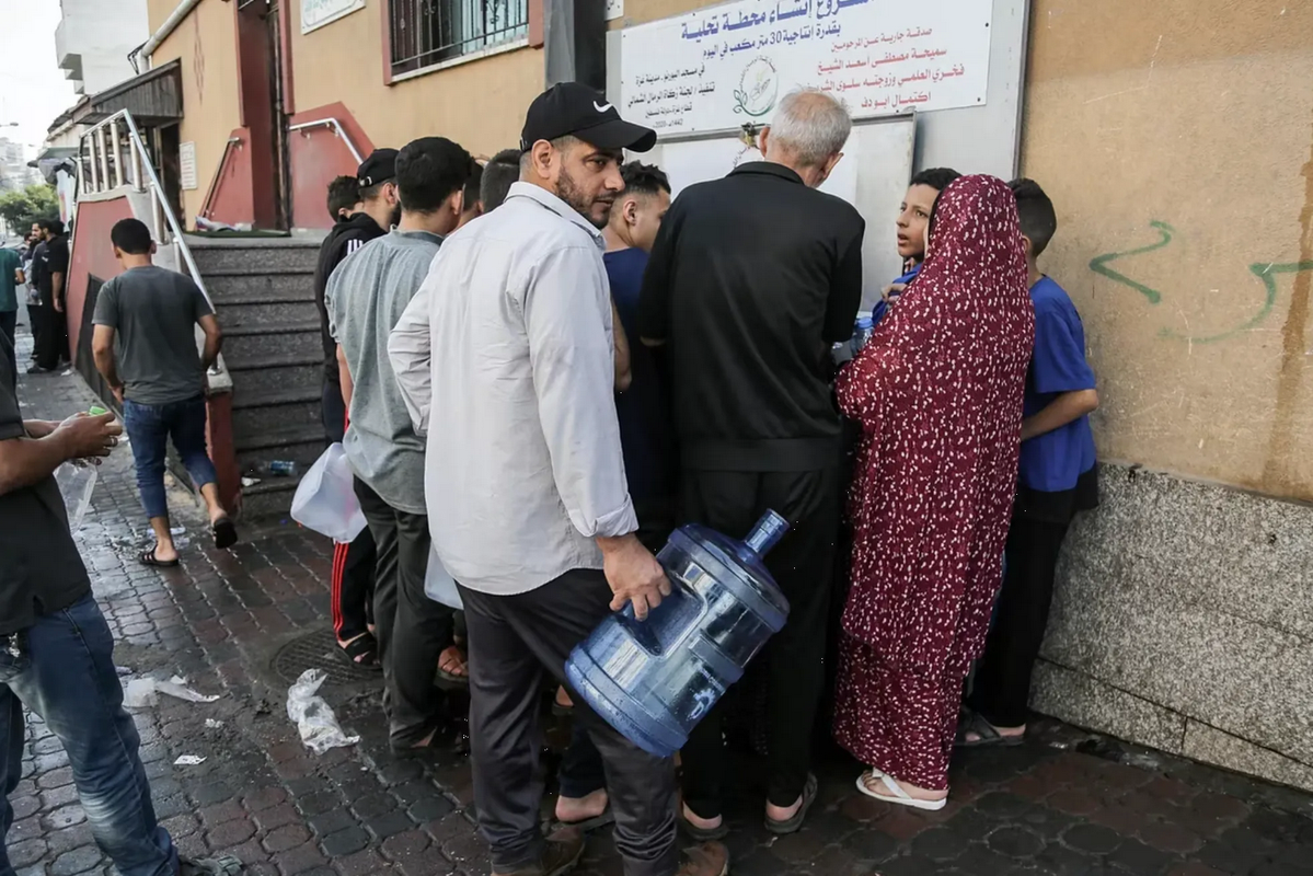 Más de 2 millones de personas se quedan sin agua potable en Franja de Gaza