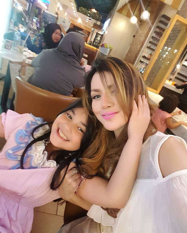 Keisha mewarisi wajah cantik Barbie Kumalasari