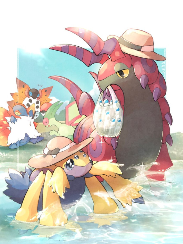 flygon-scolipede-volcarona-galvantula-an