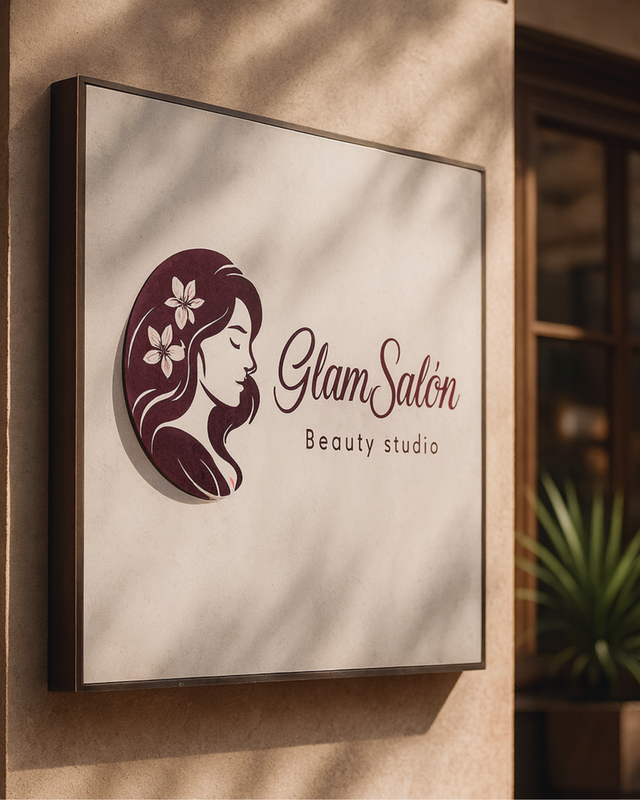Proyecto de redes sociales y diseño para Glam Studio, Salón de belleza