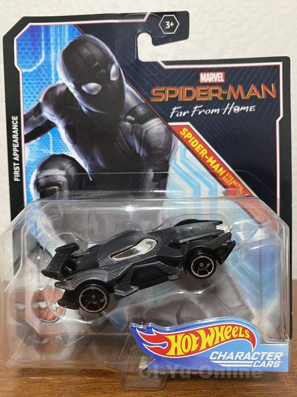 hot wheels spider man far from home