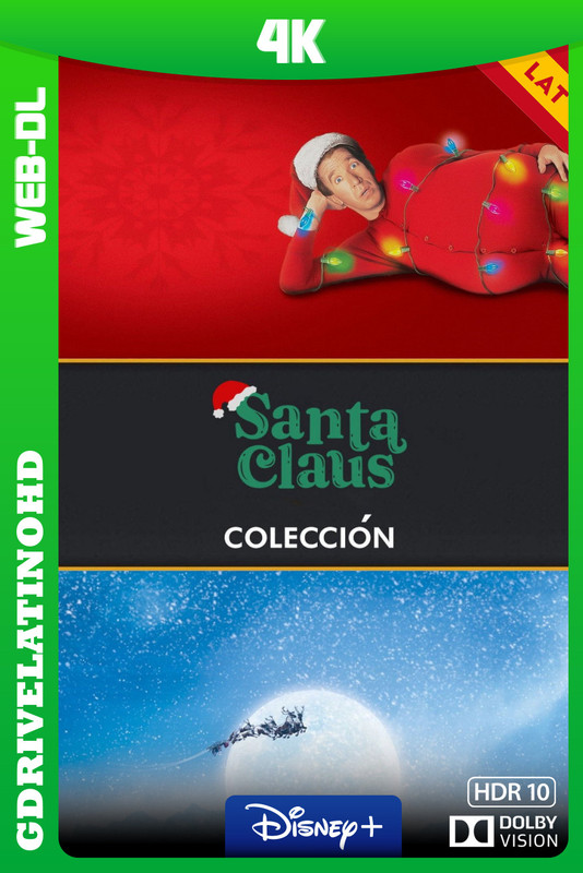Santa Cláusula – Colección (1994-2006) WEB-DL 4K DV HDR10 Latino-Inglés-Castellano