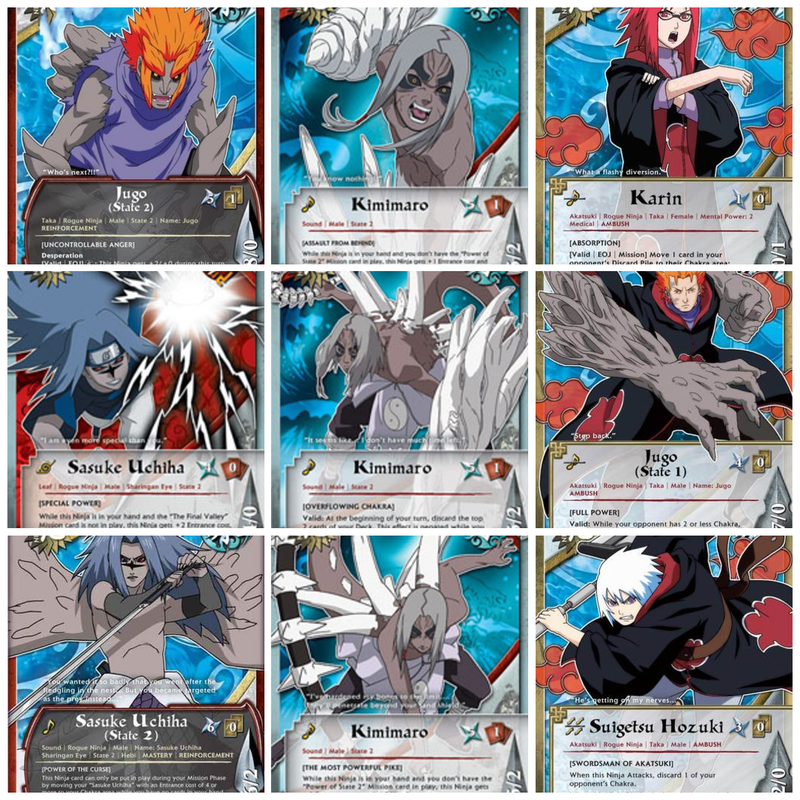 collage for narutoccg 1