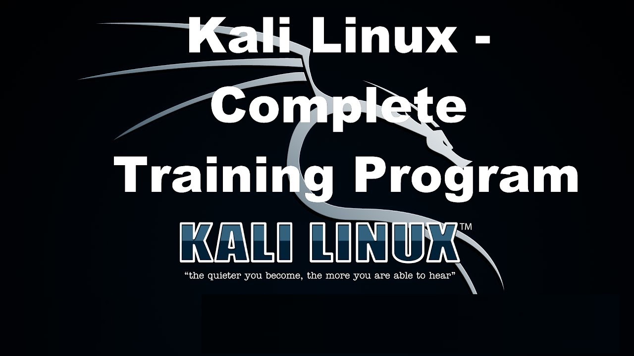 Kali Linux – Complete Training Program from Scratch