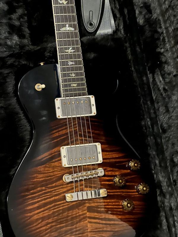NGD PRS McCarty 594 Single Cut 10 Top in Black Gold Burst