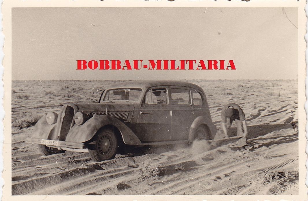 Afrikakorps DAK Beute-PKW England französischer Hotchkiss 686 Re