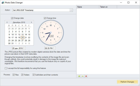 Photo Date Changer 1.16