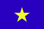 The national flag of Monovia.