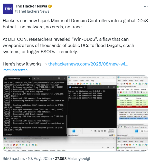 Hijacking Windows DCs