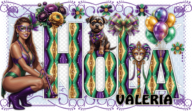 Hola Celebrant Carnaval valeria