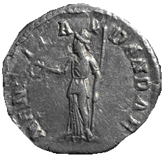Glosario de monedas romanas. MENTI LAVDANDAE. 13