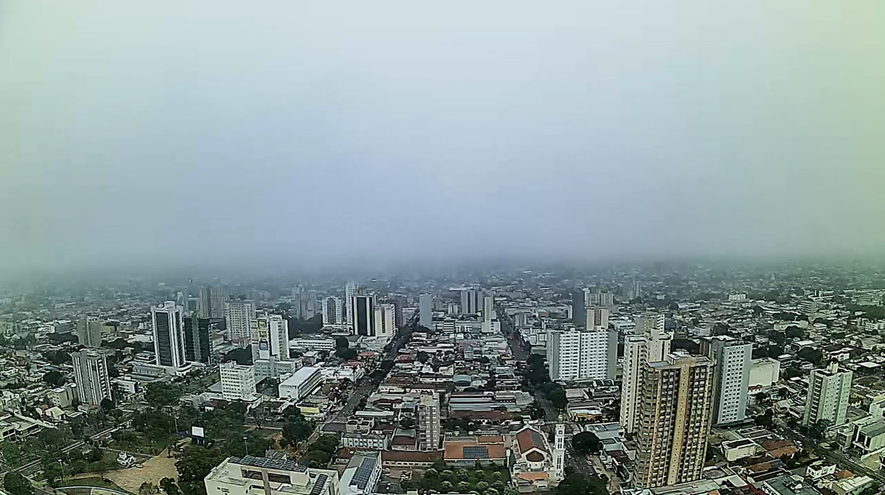 Campo Grande nesta manhã de segunda-feira