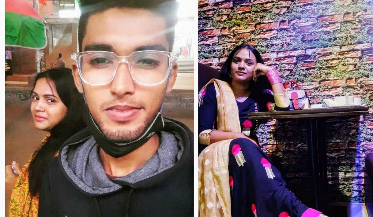 Cute desi tamil girl showing boob on video call with boyfriend