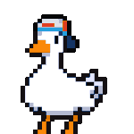 dancing duck gif