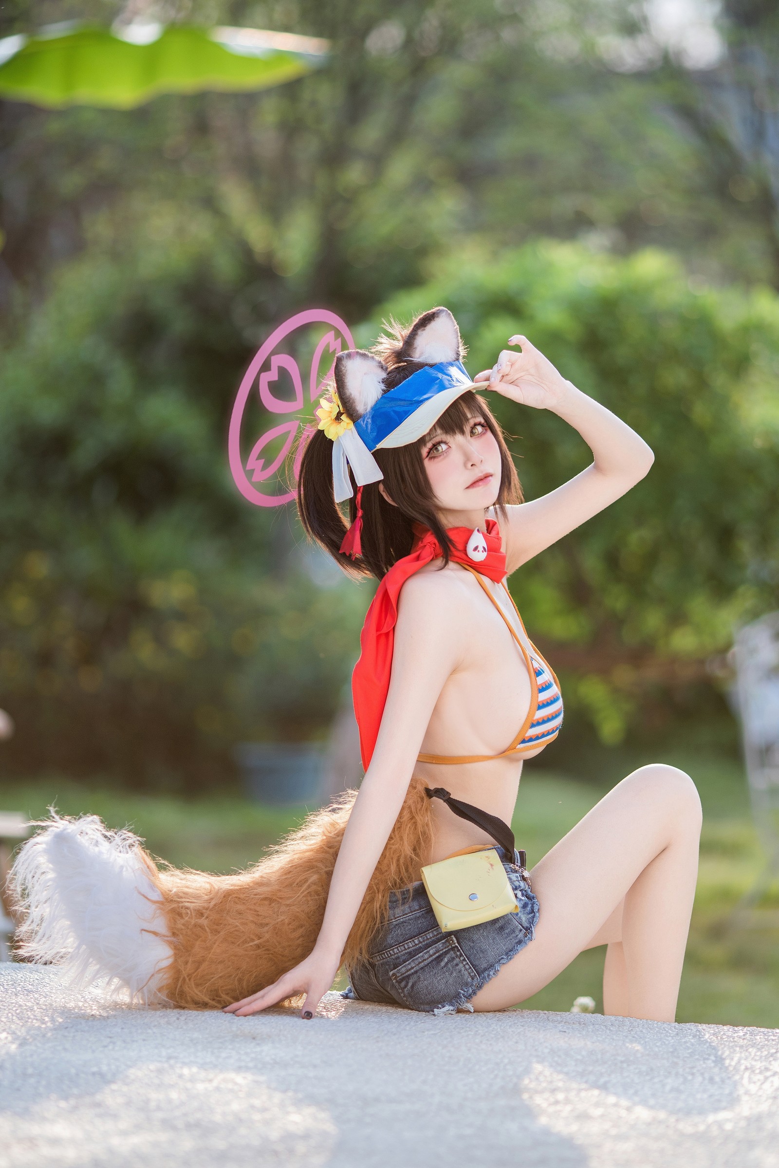 九柒喵 – 水忍忍 Cosplay 高清写真集（18P-115.9M）忍者主题高质图集插图2