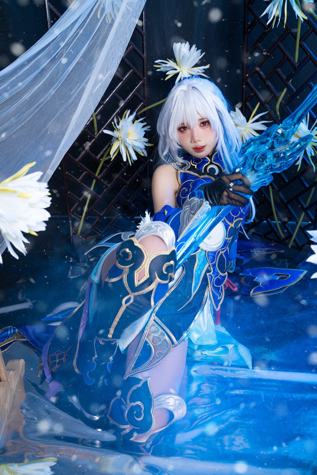 PoppaChan Jingliu Cosplay (Honkai Star Rail) – 40 Photos 344MB插图9