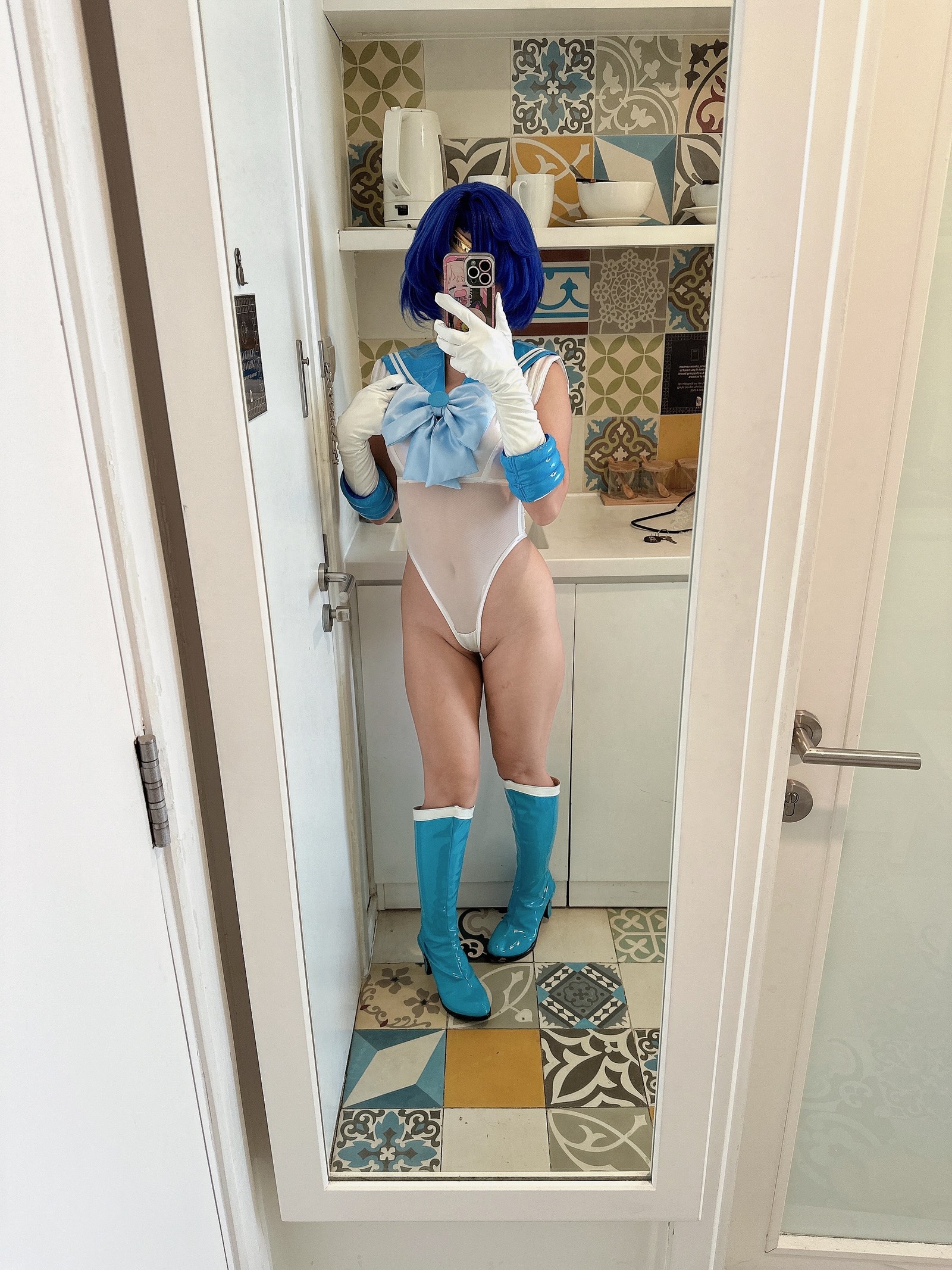 Puy Puy – Sailor Mercury 水手水星 Cosplay 写真（288P+10V-2.26GB）美少女战士插图2