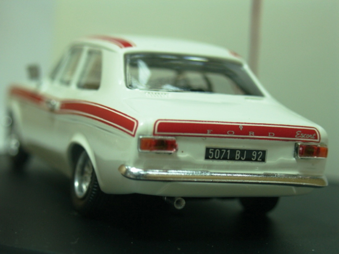WOW EXTREMELY RARE Ford Escort MkI Mexico LHD 1971 White 1:43