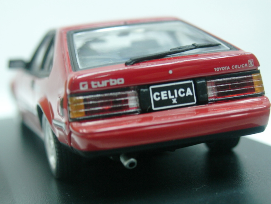 WOW EXTREMELY RARE Toyota Celica XX 2000 G Turbo RHD 1983 Red 1:43