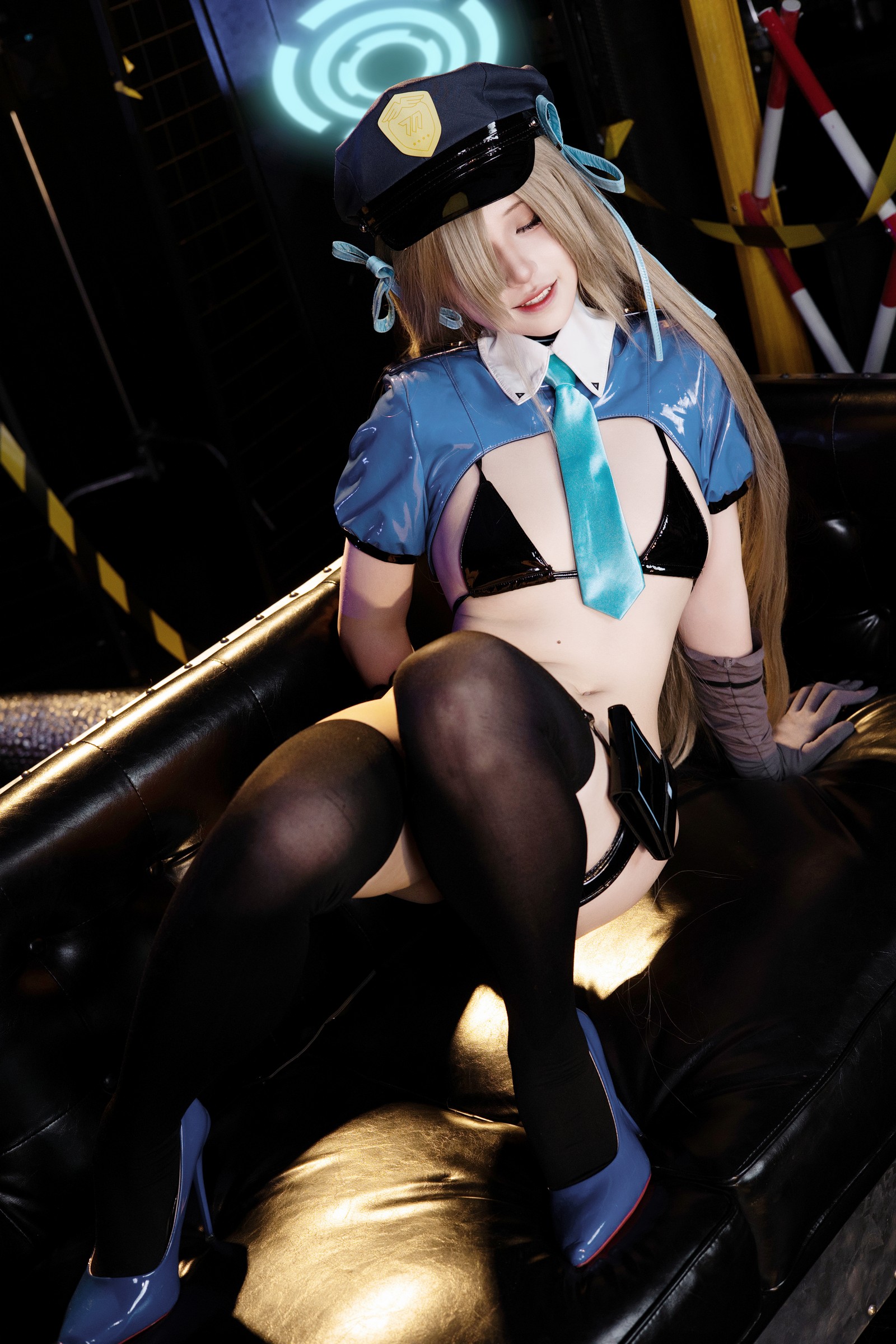 双木扶苏 在线写真《碧蓝档案·一之濑明日奈》警察ver图集（45P／259.9M）插图4