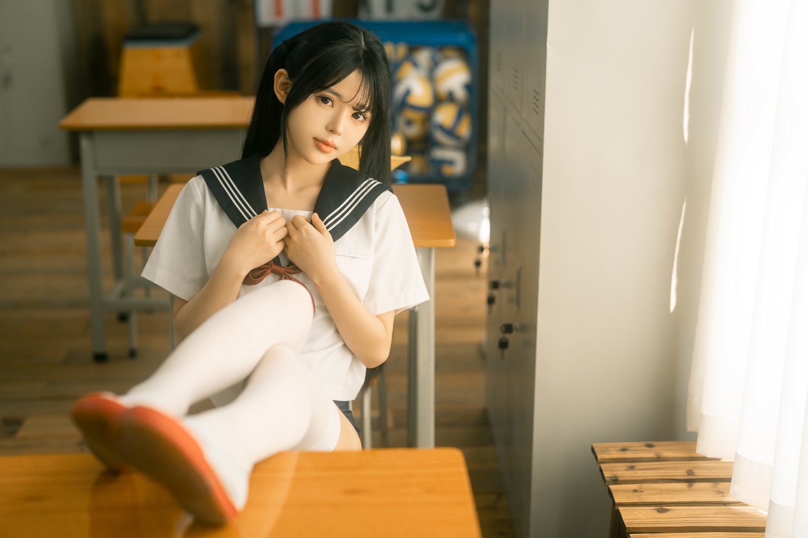 rua阮阮 小丸子 主题 写真图集｜可爱系少女高清摄影（88P｜1.21GB）插图2