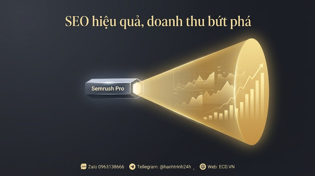 semrush pro cho khóa học SEO