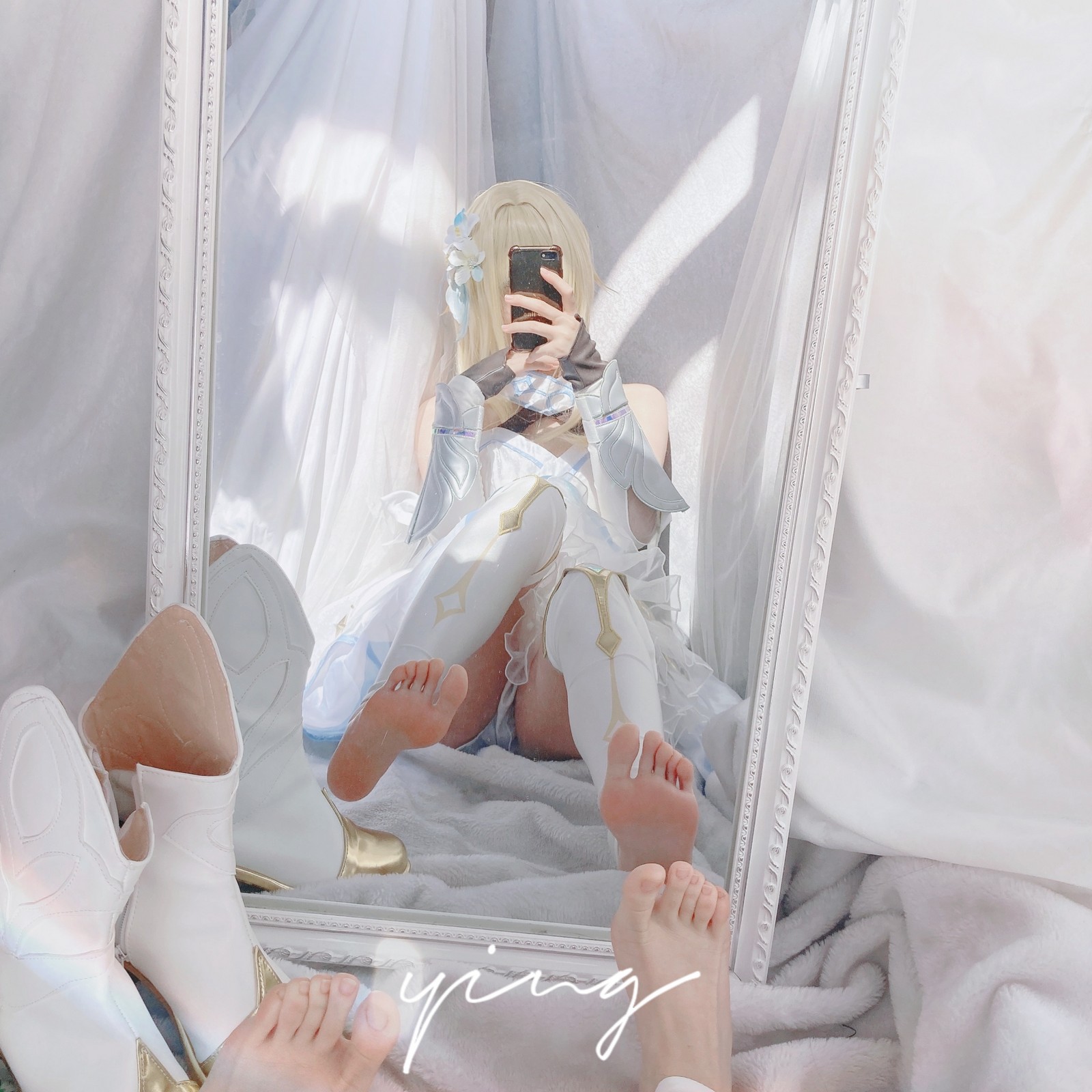 Seele麦麦荧纯白物语 Cosplay｜原神主题高清写真集（145P-445MB）插图5