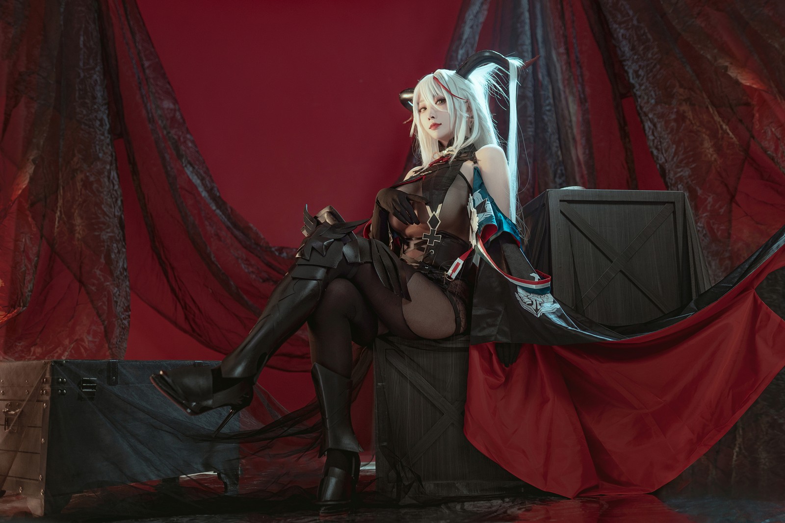 宮本桜 埃吉尔 Cosplay 写真集｜碧蓝航线角色 高清拍摄（20P｜271MB）