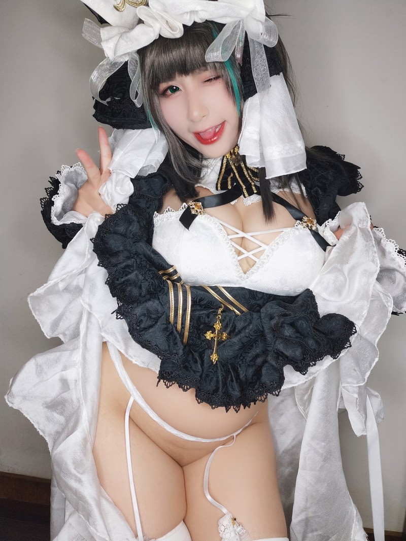柘烟Zuken 柴郡 Cosplay（Azur Lane Cheshire）高清写真【45P｜136.7MB】