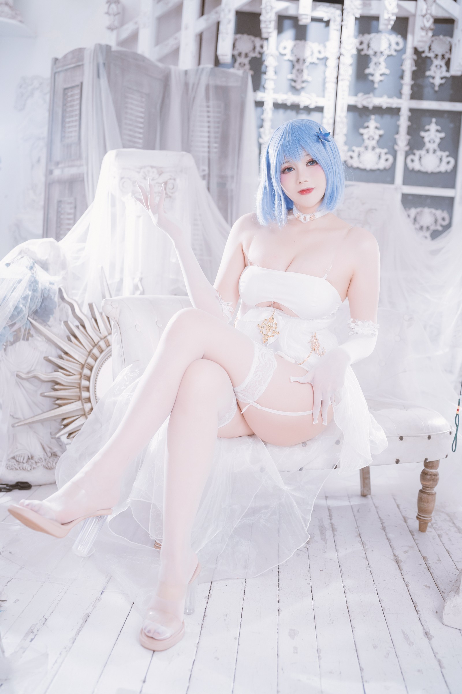 兔胖胖min – 碧蓝航线 恰巴耶夫 Cosplay 写真集（40P-199.7MB）插图7