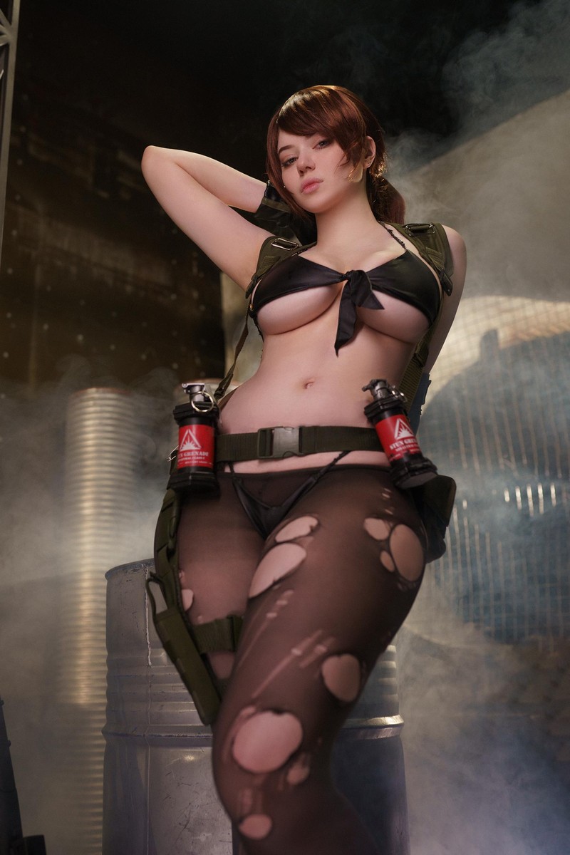 Alina Becker Quiet Cosplay 合金装备 Metal Gear Solid 写真图集【32P-10.9M】插图8