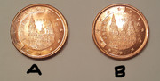 ¿Error 5 euro cents España? Monedas