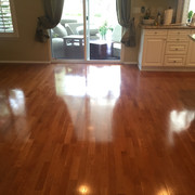 Wood floor cleaning in Carlsbad