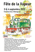 Le Train1900 Pr-affiche-F-te-de-la-vapeur-Fondde-Gras-3-et-4-09-2022