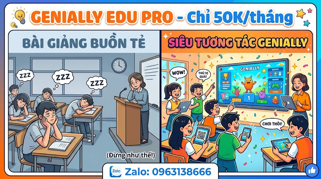 genially edu pro tương tác