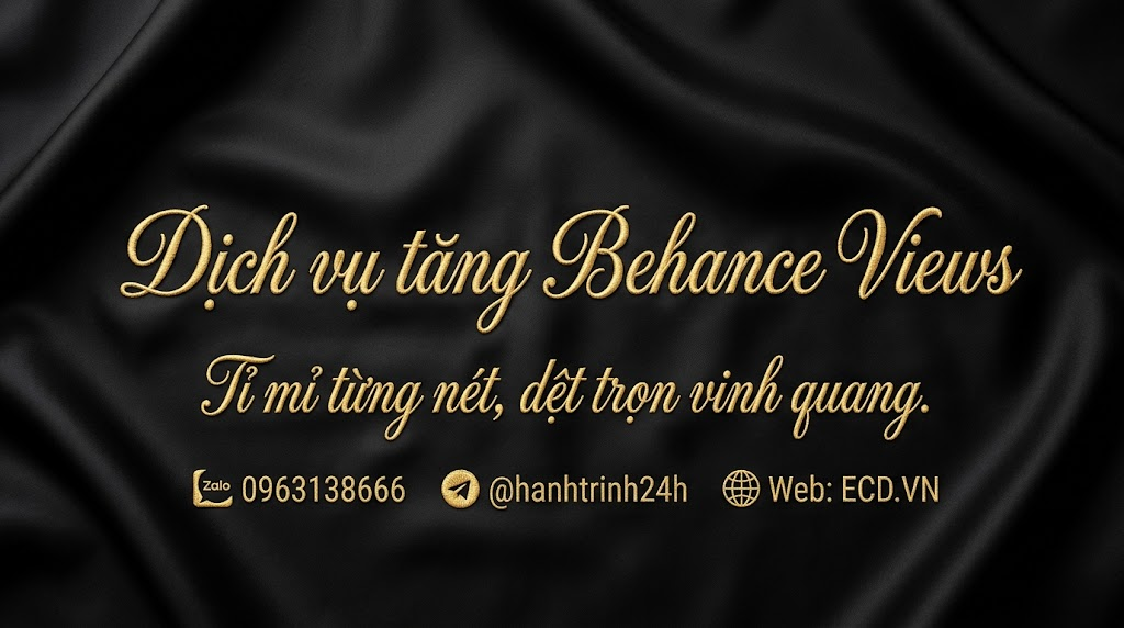 dịch vụ tăng behance views hiệu quả tăng follower