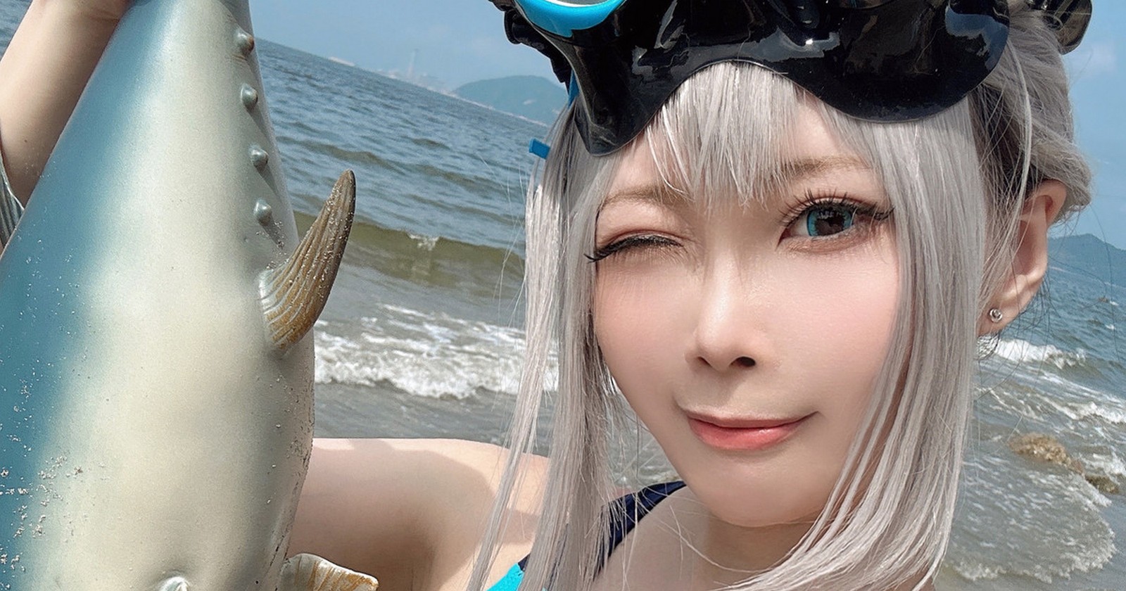 Maou Mo – Shiroko Cos 写真高清合集（23P-91.1M）蔚蓝档案人气角色插图5