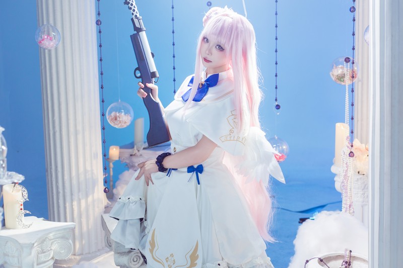 艾西Aiwest 碧蓝档案圣园未花Cosplay写真图集 高清美图合集 40P (415.8M)插图3