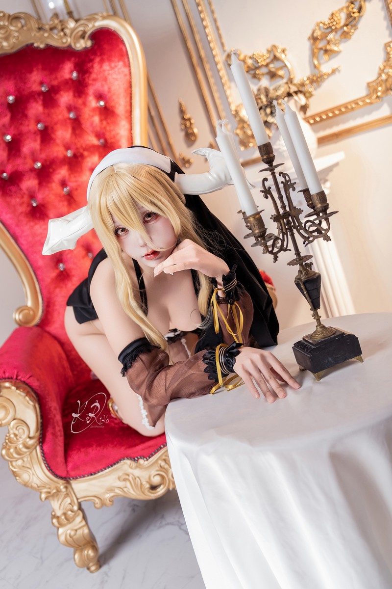 切切Celia 冤仇 Avenger Cosplay Azur Lane 写真 38P插图8