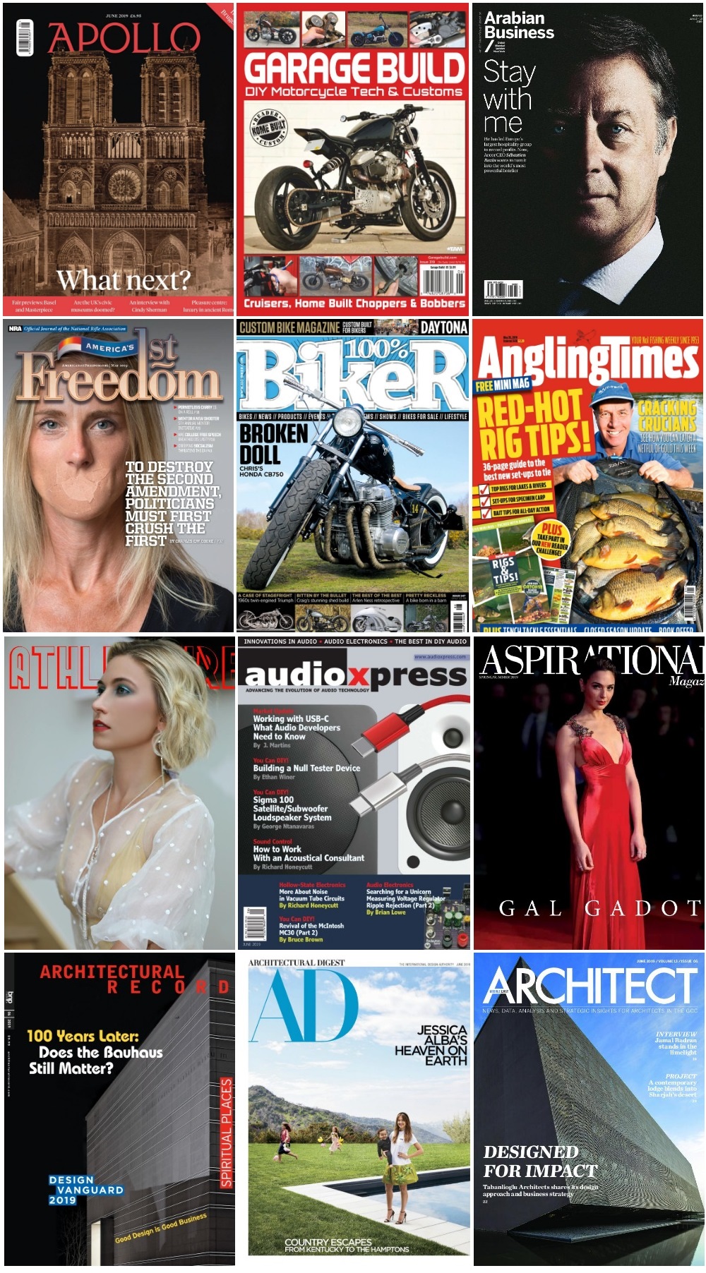 50 Assorted Magazines - June 13 2019